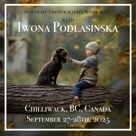 Portrait photography workshop with Iwona in Chilliwack, BC, Canada