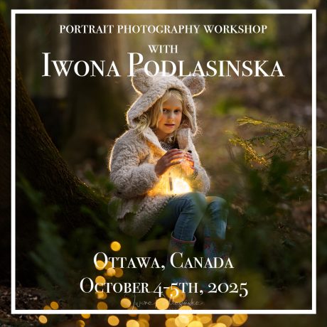 Portrait photography workshop with Iwona in Ottawa, Canada