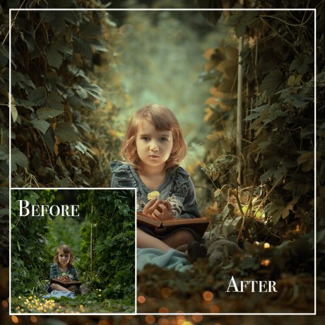 Tutorial: Outdoor portrait in the garden