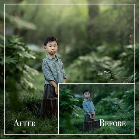 Editing tutorial: natural light outdoor portrait