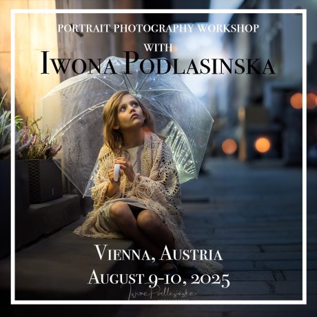Portrait photography workshop in Vienna, Austria